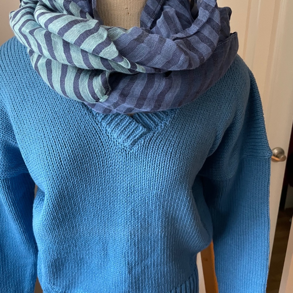 NWT Ann Taylor Cropped V-neck Large sweater